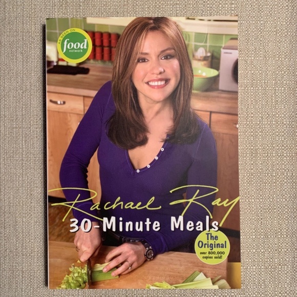 Rachael Ray 30-Minute Meals Cookbook -The Original - Food Network - Picture 2 of 6